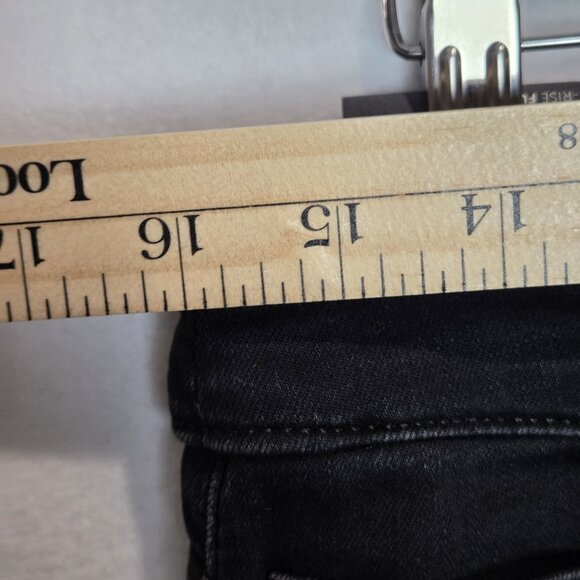 J. Jill Womens 8 Jeans Full Wide Leg High Waist Basalt Regular Casual Stretch - Picture 6 of 12